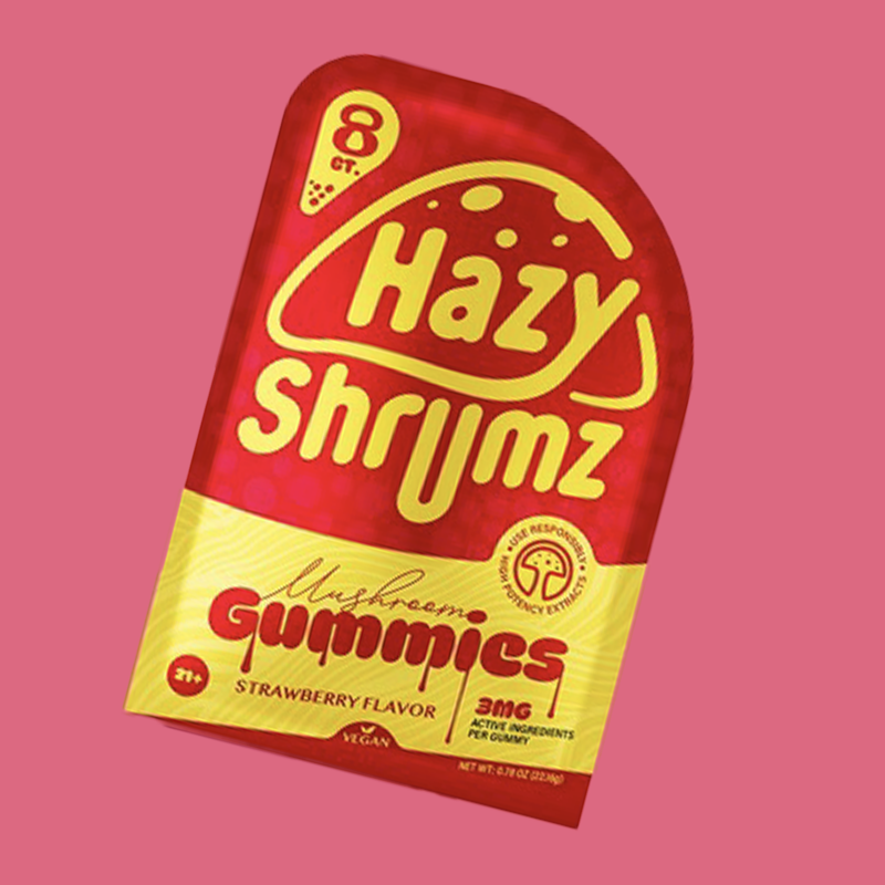 Strawberry Mushroom Gummies